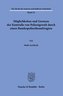 Möglichkeiten und Grenzen der Kontrolle von Polizeigewalt durch einen Bundespolizeibeauftragten.