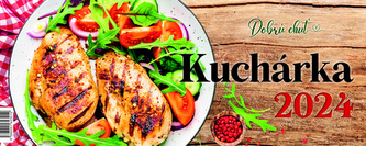 Kuchárka 2024 - stolový kalendár