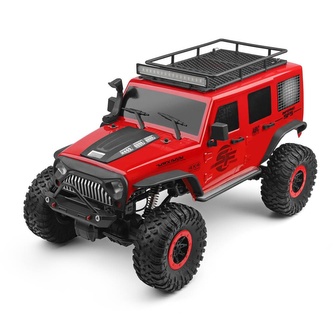 s-Idee RC auto Jeep Crawler 4WD 1:10 červená