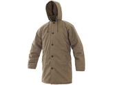 Pánský zimní kabát JUTOS, khaki, vel. 66