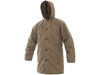 Pánský zimní kabát JUTOS, khaki, vel. 66