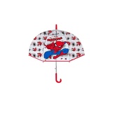 Siva deštník Spider - Man transparentní