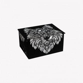 Colorvelvet Sametový box Vlk