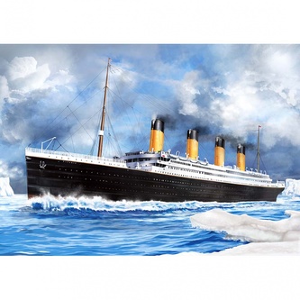 Invento Dřevěné puzzle Wooden City - Titanic L