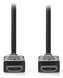 NEDIS High Speed HDMI kabel s ethernetem/ zlacené konektory HDMI - HDMI/ černý/ bulk/ 7,5m