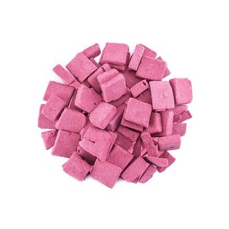 Smoothie rybízové lyofilizované čtverečky váha 100g Smoothie rybízové lyofilizované čtverečky váha 100g