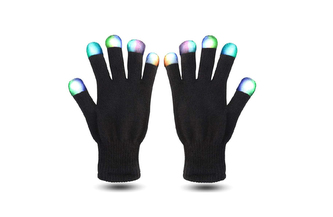 Rukavice s LED špičkami - PARTY GLOVES Rukavice s LED špičkami - PARTY GLOVES