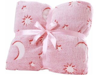 Svítící deka s rukávy a kapucí