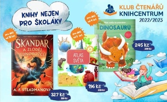 Leták Klub čtenářů Knihcentrum 2022/2023