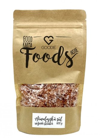 Himálájská sůl růžová hrubá 400 g