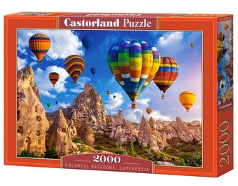 Puzzle 2000 Colorful Balloons, Cappadocia CASTOR Puzzle 2000 Colorful Balloons, Cappadocia CASTOR