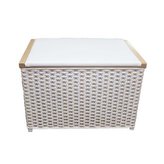 koš na prádlo-lavička bílá 79540/B