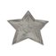 Dekorační podnos hvězda 2. jakost D4479/3B