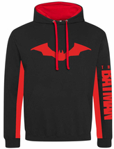 Pánská mikina DC Comics|Batman: Icon And Text (S) černá bavlna