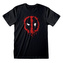 Pánské tričko Marvel|Deadpool: Splat (2XL) černé bavlna