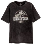 Pánské tričko Jurassic Park|Jurský park: Scratched Logo (M) černá bavlna