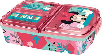 SVAČINOVÝ BOX MINNIE 19,5X16,5X6,7 CM, PLAST