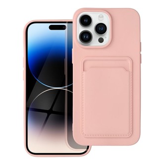 Smarty Card kryt iPhone 14 Pro Max růžový