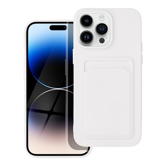 Smarty Card kryt iPhone 14 Pro Max bílý