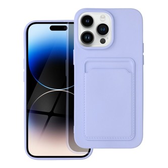 Smarty Card kryt iPhone 14 Pro Max fialový
