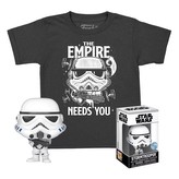 Funko Pocket POP! & Tee: SW - Stormtrooper S (dětské)