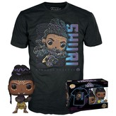 Funko POP! & Tee Box: Black Panther Legacy - Shuri (GITD) XL
