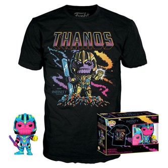 Funko POP! & Tee Box: Marvel - Thanos (BKLT) M