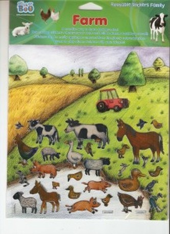 Naklejki Family farma 120 x 600