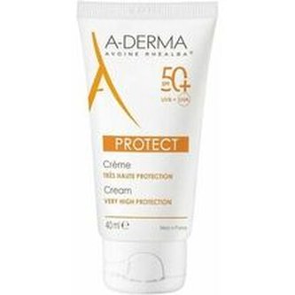 A-DERMA Ochranný krém pro suchou pleť SPF 50+ Protect (Fragrance-Free Sun Cream) 40 ml woman