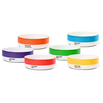 PANTONE Polévková miska - sada 6 ks, mix barev