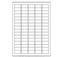 Samolepicí etikety R0ECO.3501A, 35,6 x 16,9 mm, 80 etiket, A4, 100 listů