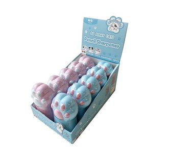 Temperówka podwójna z lusterkiem Kocia łapka M&G;