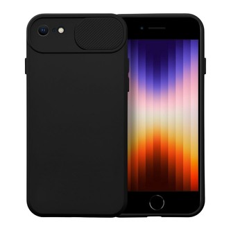 Smarty Slide Case pouzdro iPhone 7/8/SE (2022) černé