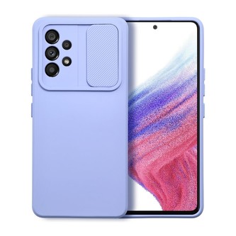 Smarty Slide Case pouzdro Samsung Galaxy A52 5G/A52 LTE (4G)/A52S fialové