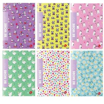 Zeszyt A4/72K linia Be More Tiny (10szt)