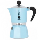 Moka konvice Bialetti Rainbow 3 šálky modrá