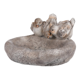 Krmítko z magneziové keramiky s ptáčky