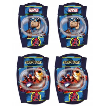 SADA 4 KS CHRÁNIČE KOLEN A LOKTŮ AVENGERS SADA 4 KS CHRÁNIČE KOLEN A LOKTŮ AVENGERS