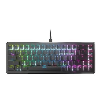 ROCCAT Vulcan II Mini, herní klávesnice, Red Switch, RGB LED, US layout, černá