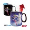 Hrnek Sailor Moon -  Sailor & Chibi 460 ml (měnící se motiv)