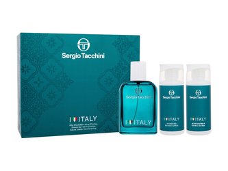 Sergio Tacchini I Love Italy toaletní voda 100 ml + sprchový gel 100 ml + balzám po holení 100 ml