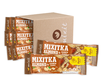 Mixit Mixitka oříšková  - Mandle a Kešu 8 x 40 g