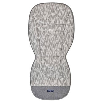 Podložka do kočárku Zaffiro šedá 85 cm
