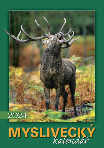 Kalendář 2024 Myslivecký, nástěnný
