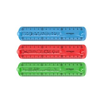 Keyroad Pravítko Flexi, 15 cm - mix motivů Keyroad Pravítko Flexi, 15 cm - mix motivů