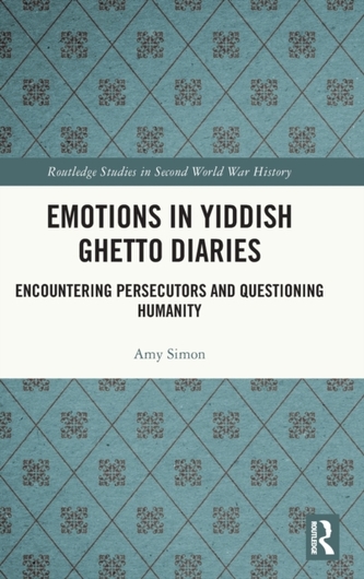 Emotions in Yiddish Ghetto Diaries