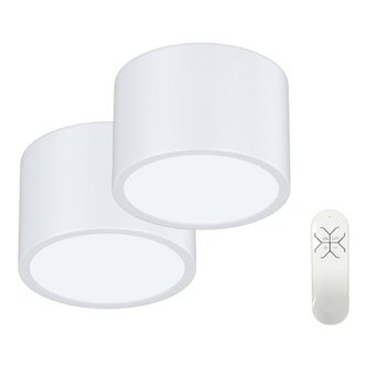 IMMAX NEO sada 2x RONDATE SMART stropní svítidlo 15cm 12W bílé Zigbee 3.0 + DO, TUYA