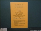Raphael's Astronomical Ephemeris of the Planets' Places