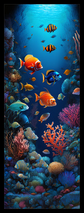 Sběratelská záložka - Korálový útes 2