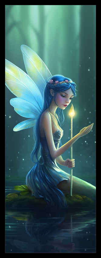 Sběratelská záložka - Víly 1